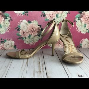 NWOT Sam Edelman Patti Nude Strappy Heels